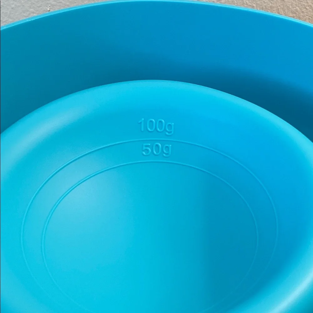 Salbree Popcorn Maker Collapsible Microwave Silicone - Bright Turquoise - New